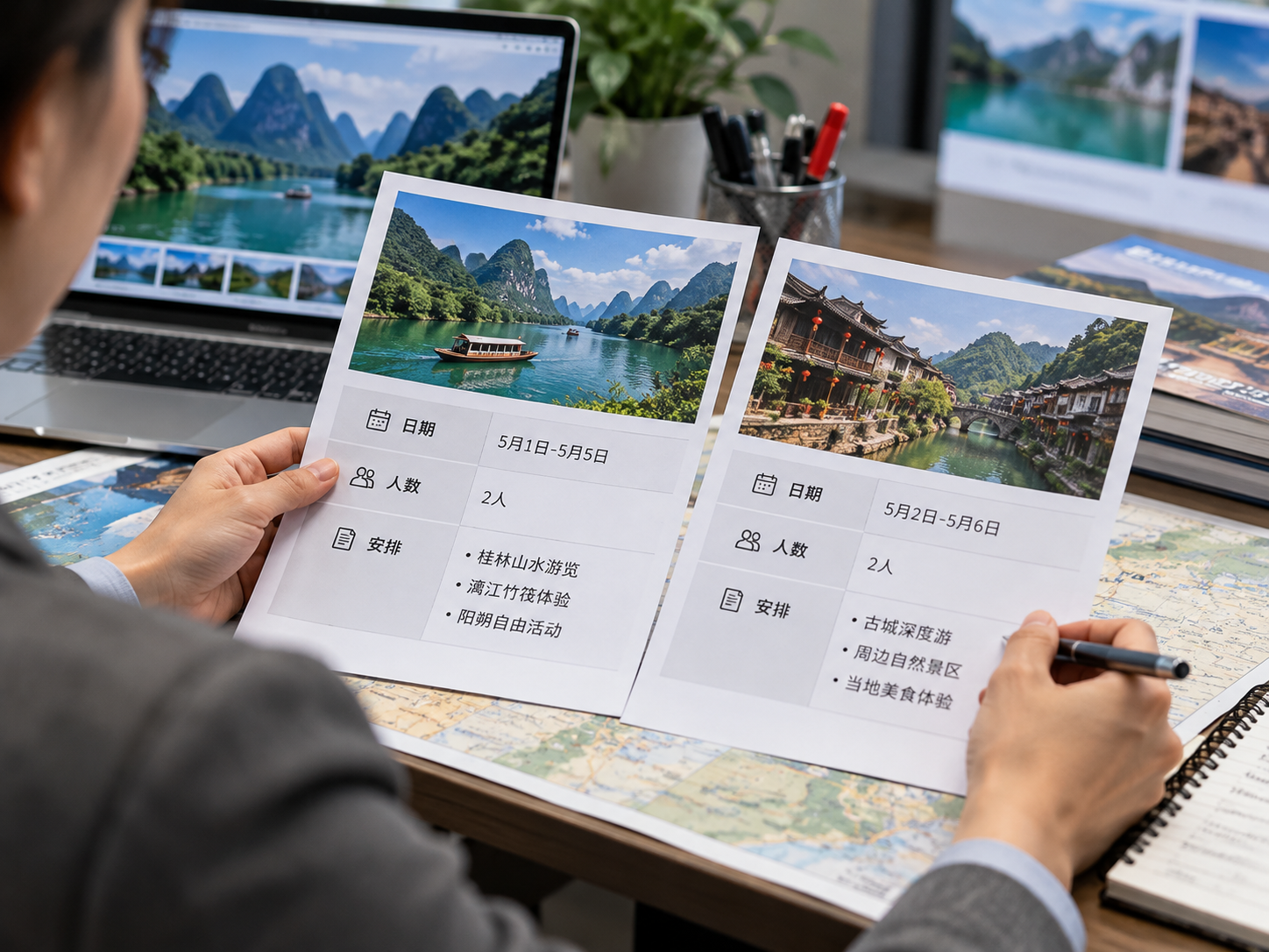 候选线路保留相同的比较条件,出行安排更容易确认。
