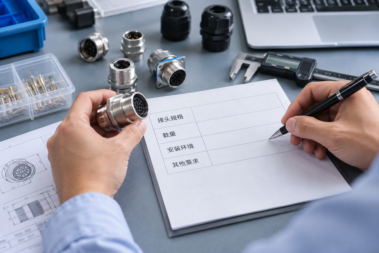 把已确认的规格、数量和安装条件整理成可继续跟进的记录。