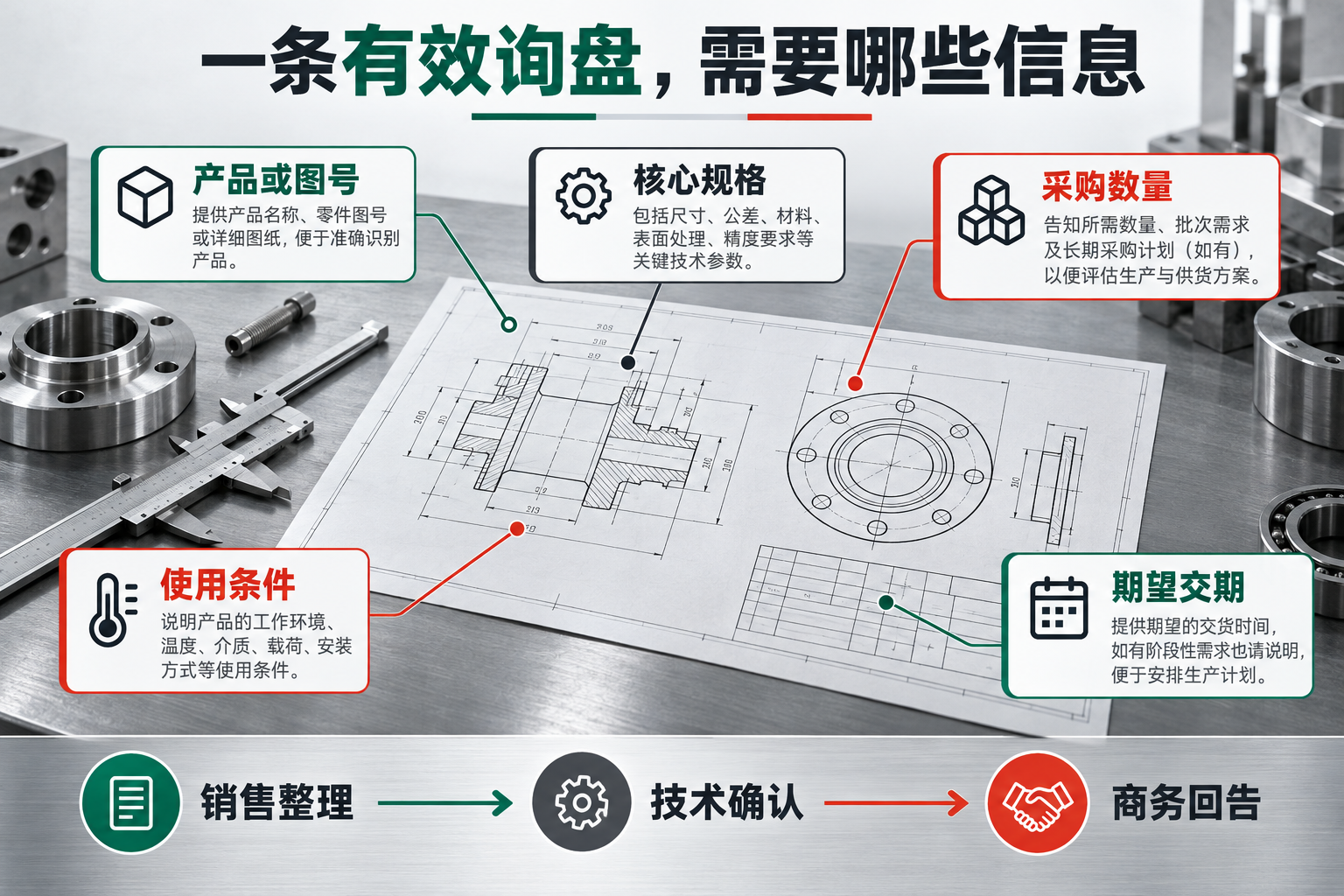 把需求核对、技术判断与销售跟进分别交到负责人。