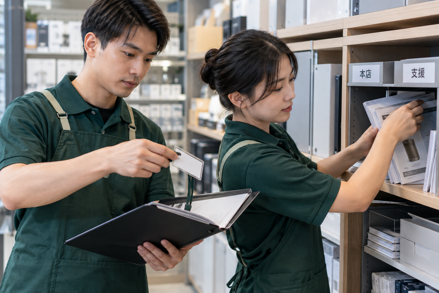 跨店支援结束后，及时调整负责范围与访问授权。