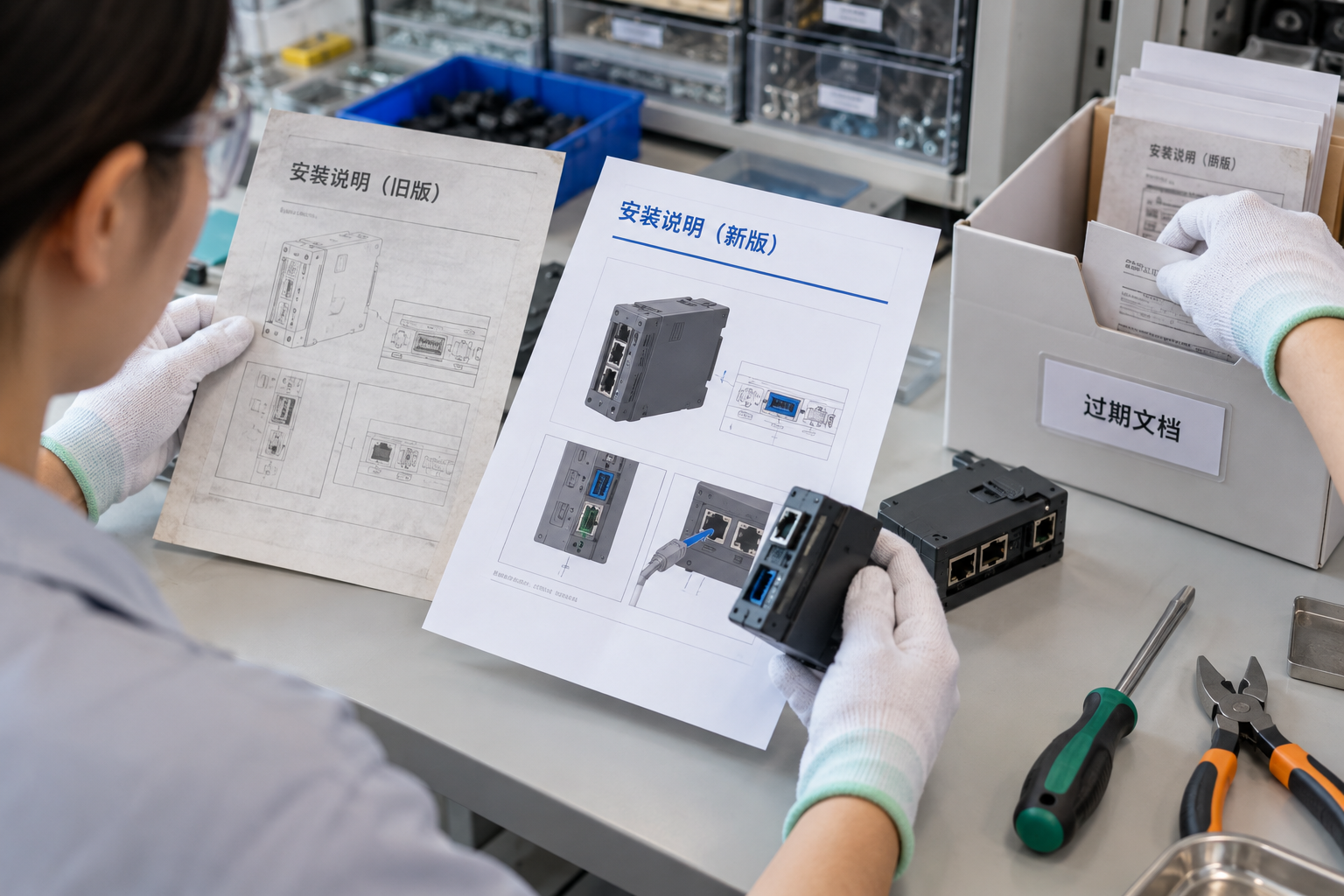 设备资料变化时,同步更新适用型号、步骤与版本。